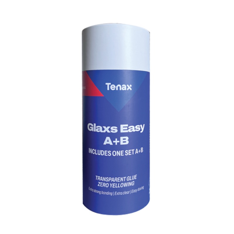 Glaxs Easy Tubes (Single Part A,B Kit 600 Grams)-4 (1) TENAX GLAX EASY TUBES - (600 Grams)