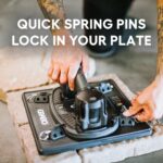 grabo high flow suction plate quick lock pin attachment