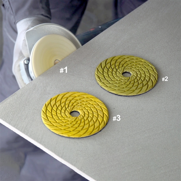 Distar CoolPAD 4 inch diamond polishing pad for ceramic and porcelain tiles