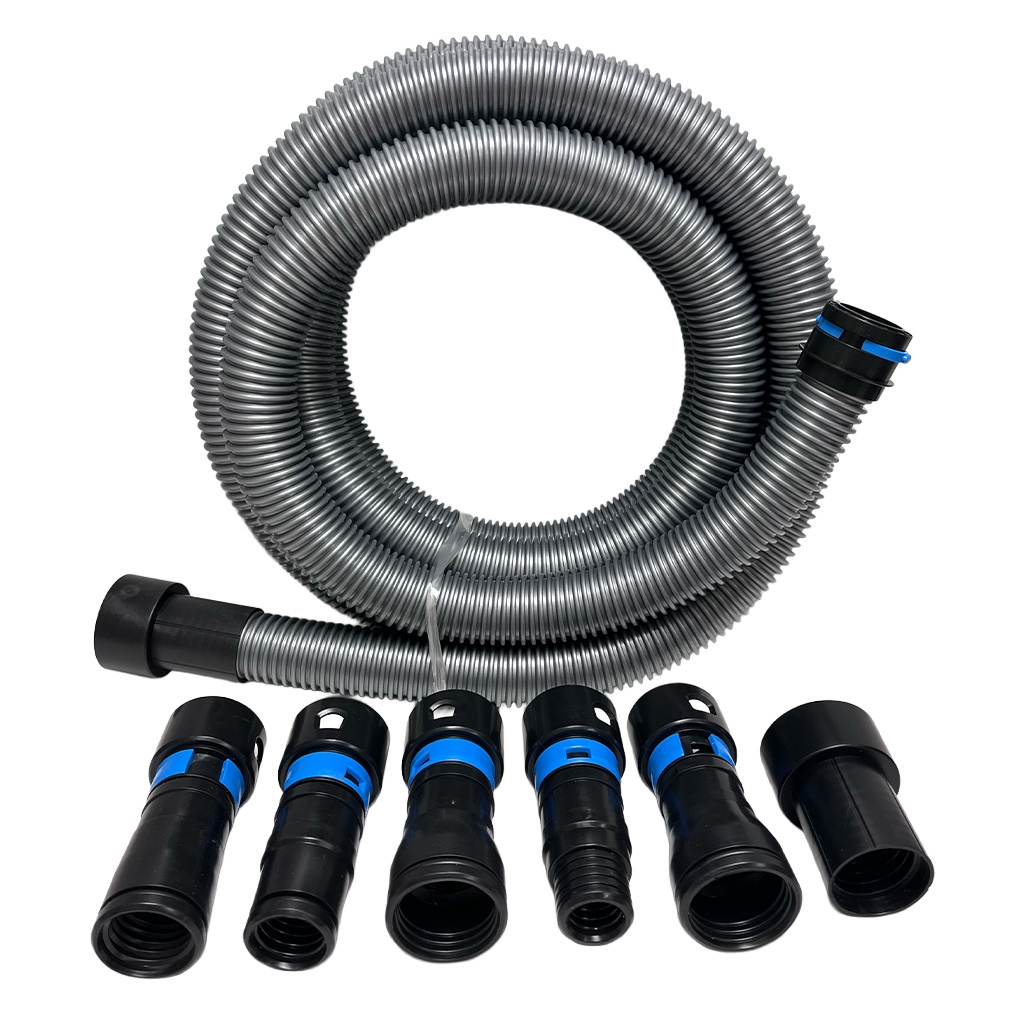 4620-2 1 1/4" x 17 ft Shop Vac Hose Adapter Kit