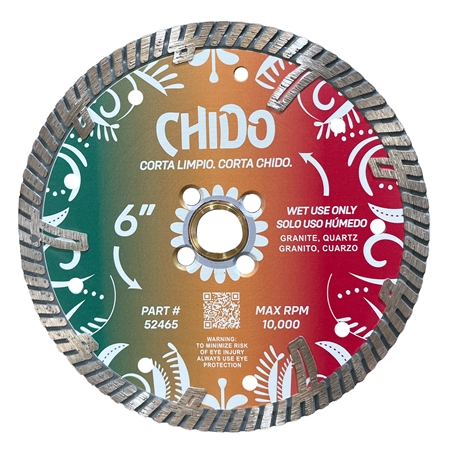 6" Chido Drop Segment Turbo Blade