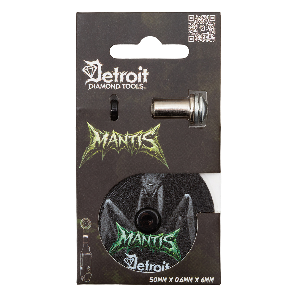 2" MANTIS PORCELAIN BLADE 50MM - FRONT PACKAGING