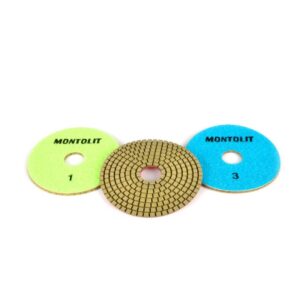 MONTOLIT 3 STEP POLISHING PAD KIT
