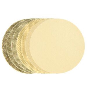 PROXXON INC DIAMOND SANDING DISC SET – 50MM DIAMETER, 60–3000 GRIT, INCLUDES FOAM BACKING PAD