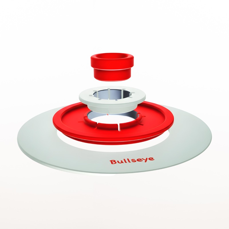 Tile BullsEye™ - Multi-Size Tile Drilling Template & Guide - CROWNE TOOLS