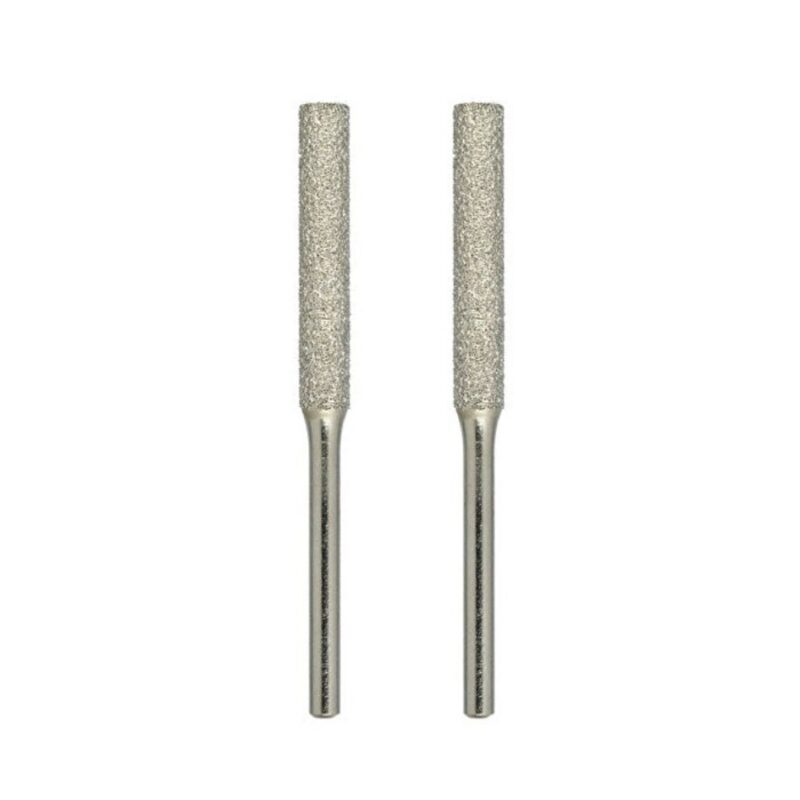 PROXXON INC. DIAMOND-COATED GRINDING BITS CYLINDER Ø5MM – 2 PCS