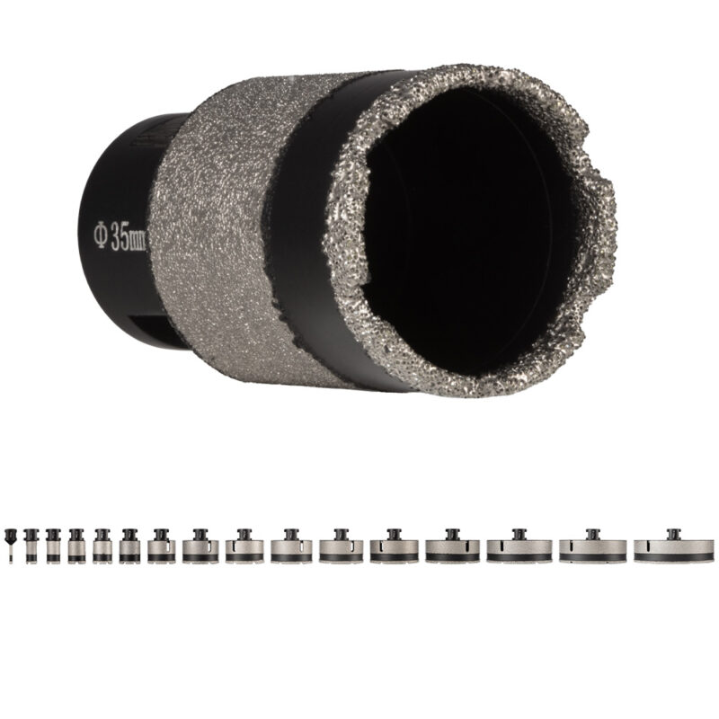 DDT ELECTROCUT™ ELECTROPLATED DIAMOND CORE BITS