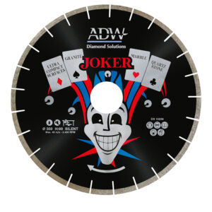 ADW JOKER SILENT BRIDGE SAW BLADE – MULTI-MATERIAL DIAMOND BLADE