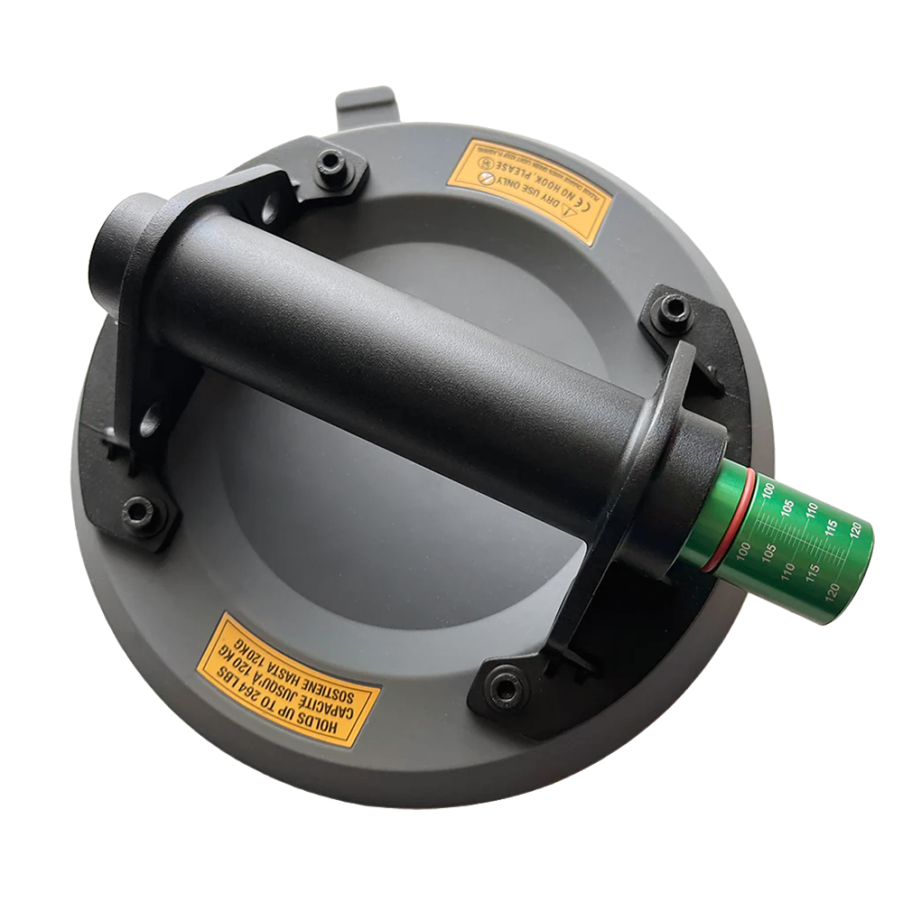 Apollo 8" Manual Hand Pump Suction Cup – Heavy-Duty Vacuum Lifter for Stone, Glass & Tile