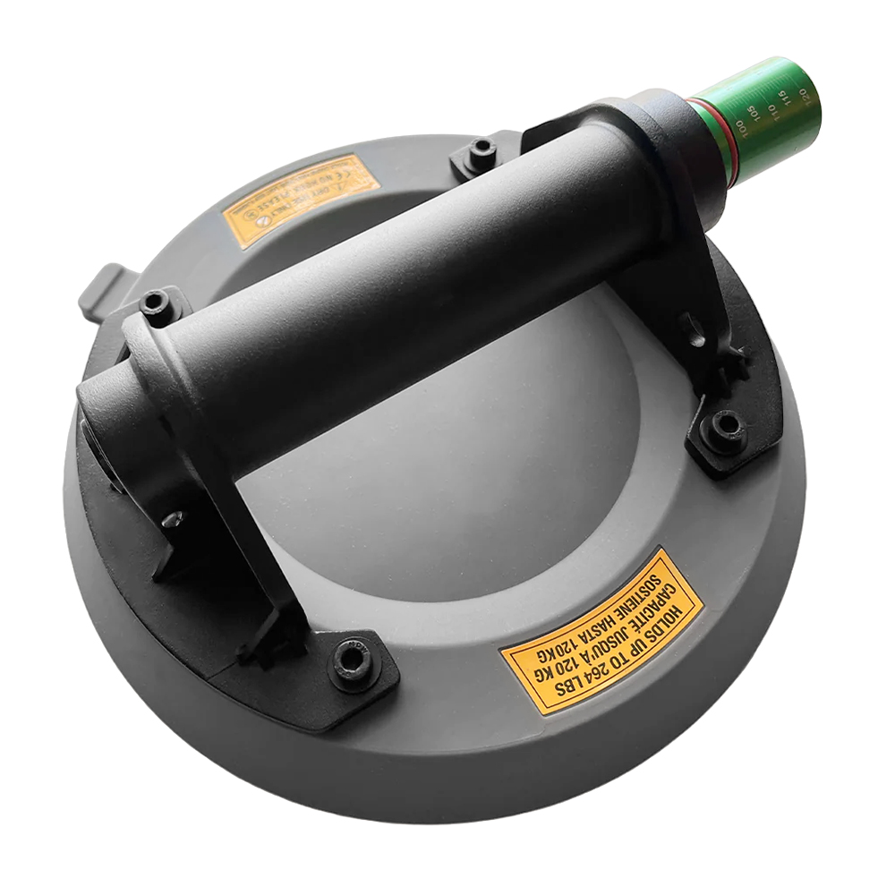 Apollo 8" Manual Hand Pump Suction Cup – Heavy-Duty Vacuum Lifter for Stone, Glass & Tile