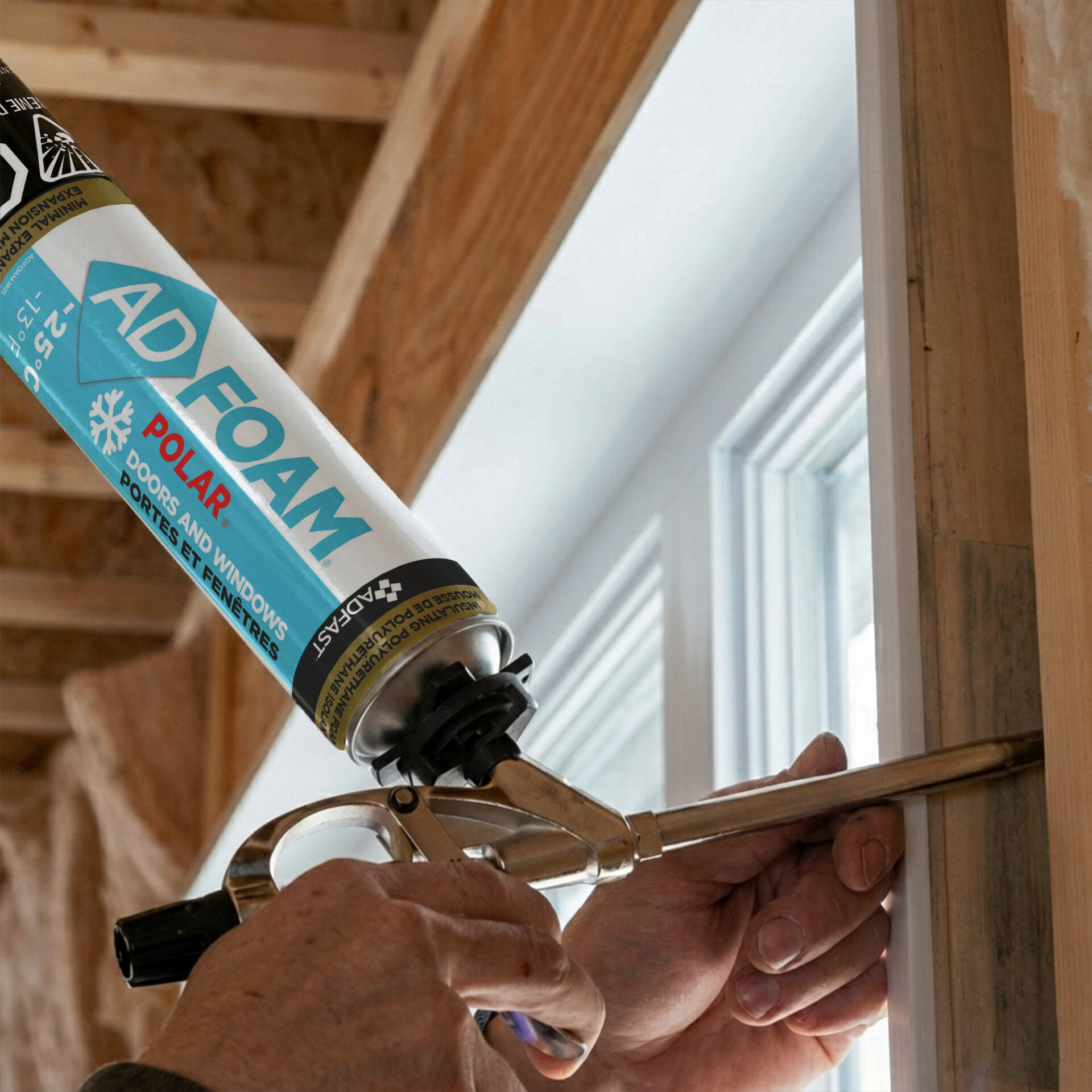 ADFOAM 1825 GUN GRADE POLYURETHANE INSULATING FOAM -25°C HIGH PERFORMANCE SEALANT