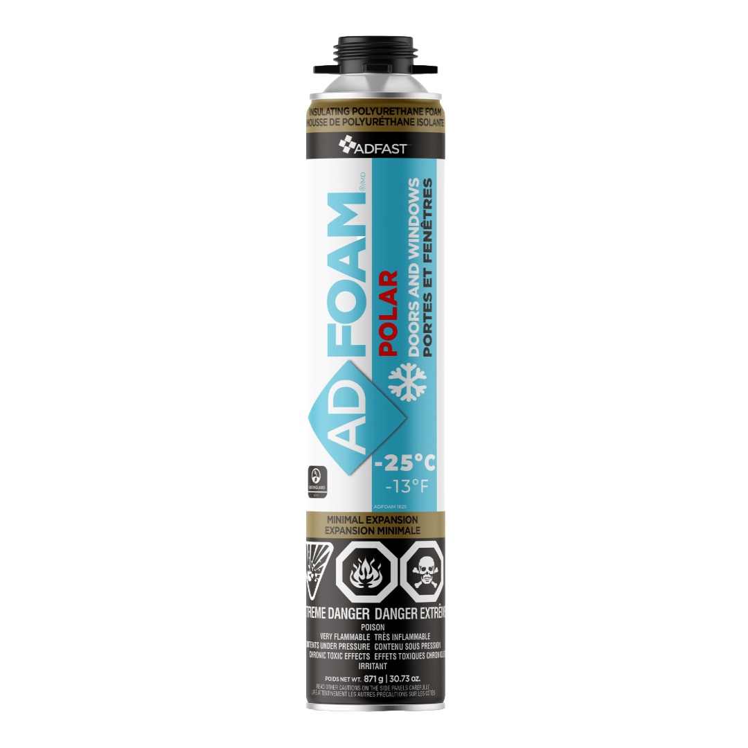 ADFOAM 1825 GUN GRADE POLYURETHANE INSULATING FOAM -25°C HIGH PERFORMANCE SEALANT