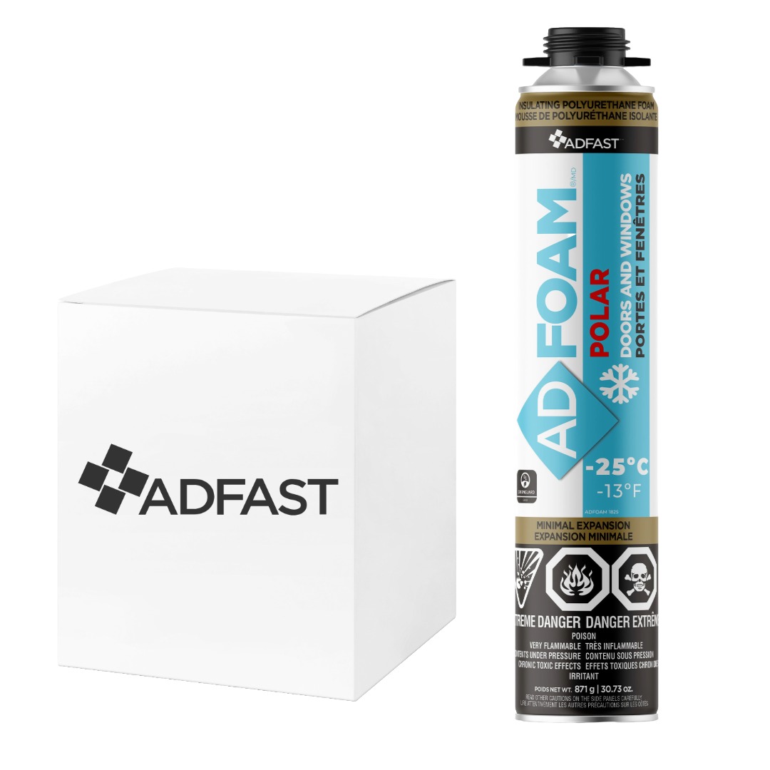 ADFOAM 1825 GUN GRADE POLYURETHANE INSULATING FOAM -25°C HIGH PERFORMANCE SEALANT