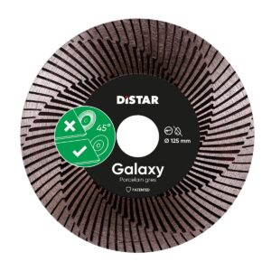DISTAR GALAXY 5" DIAMOND BLADE FOR 45° MITER CUTS ON PORCELAIN TILE