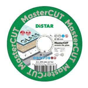 DISTAR 5" MASTERCUT 2 DIAMOND CUTTING BLADE FOR PORCELAIN & GLASS