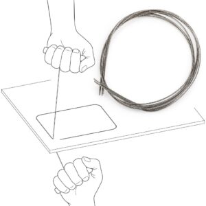 DISTAR Diamond Cord Replacement Wire 5-Pack for CordSET Porcelain Radius Cutting